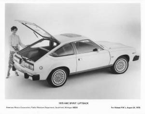 1979 AMC Spirit Liftback Press Photo 0026