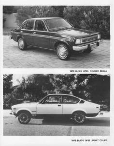 1979 Buick Opel Deluxe Sedan & Sport Coupe Press Photo 0172