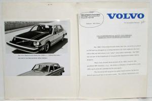 1975 Volvo 244 with 1972 VESC Press Kit