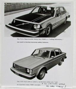 1975 Volvo 244 with 1972 VESC Press Kit