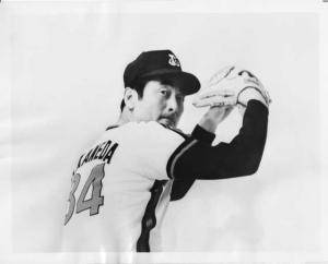 1975 Subaru Pitching Star Press Photo and Release 0041 - Masaichi Kaneda