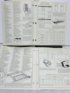 1975 Ford Econoline Club Wagon Product Info Booklet Fleet Preview Newsletters