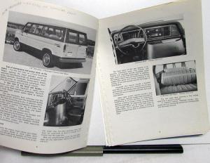 1975 Ford Econoline Club Wagon Product Info Booklet Fleet Preview Newsletters