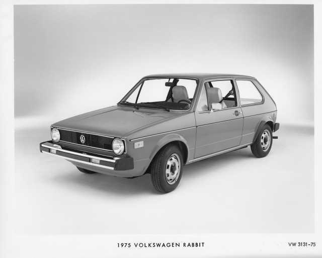 1975 Volkswagen Rabbit Press Photo 0037
