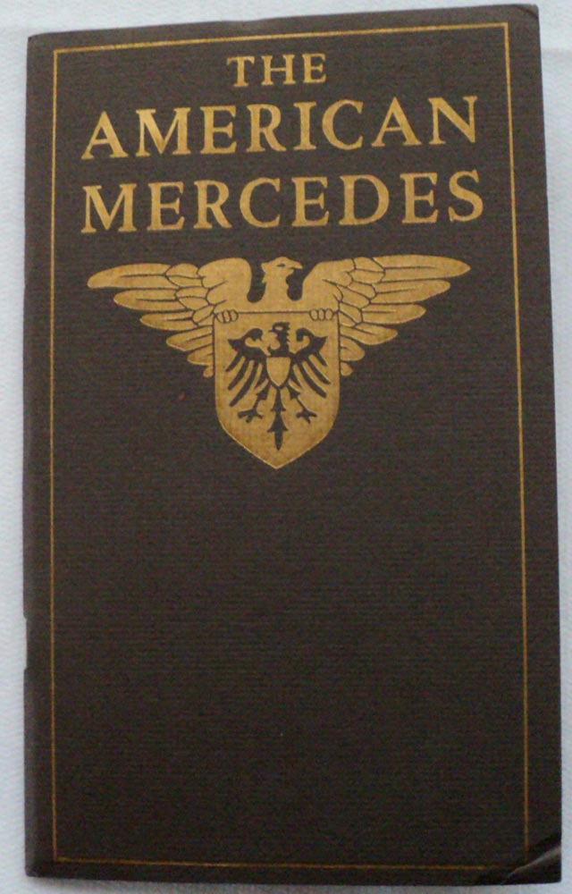 1906 The American Mercedes Booklet Brochure Reproduction