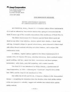 1979 Jeep CJ-5 Renegade Press Photo and Releases 0041