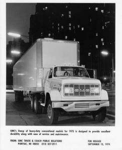 1975 GMC Heavy-Duty Conventional Press Photo 0302