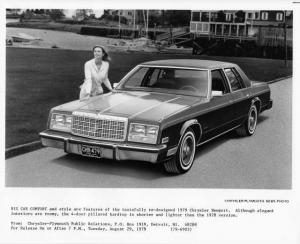 1979 Chrysler Newport Press Photo 0089
