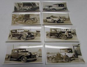 Vintage Antique Auto Show Photo Sets Late 1950s REO Ford Simplex La Salle Velie