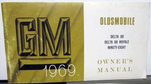 1969 Oldsmobile Delta 88 Royale Ninety-Eight Canadian Owners Manual