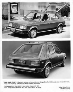1979 Dodge Omin Press Photo 0181