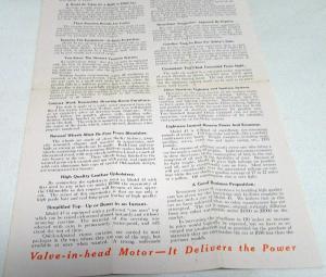 1916 Oldsmobile Model 43 Dealer Sales Brochure Folder Features & Specifications