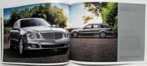 2009 Mercedes Benz E Class Dealer Prestige Sales Brochure Features Specs Options