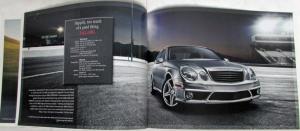 2009 Mercedes Benz E Class Dealer Prestige Sales Brochure Features Specs Options