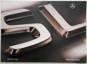 2009 Mercedes Benz SL Class Dealer Prestige Sales Brochure Features Specs Option