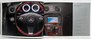 2009 Mercedes Benz SL Class Dealer Prestige Sales Brochure Features Specs Option