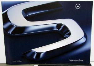 2009 Mercedes-Benz S Class Dealer Prestige Sales Brochure Features Specs Options