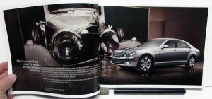 2009 Mercedes-Benz S Class Dealer Prestige Sales Brochure Features Specs Options