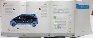 1997 Mercedes-Benz Foreign Dealer A Class Sales Brochure Folder German Text