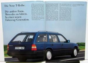 1980s Mercedes-Benz Foreign Dealer Brochure German Text 200 250 300 TD Turbo