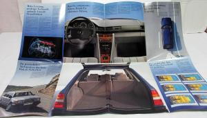 1980s Mercedes-Benz Foreign Dealer Brochure German Text 200 250 300 TD Turbo