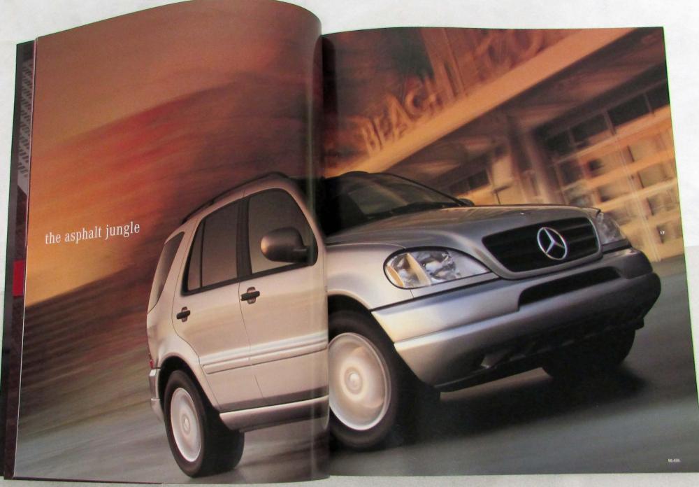 2001 Mercedes-Benz M Class Dealer Prestige Sales Brochure ML 320 430 & 55  AMG