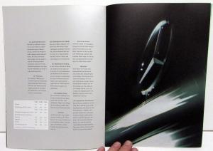 1999 Mercedes-Benz S Class Foreign Dealer Prestige Sales Brochure German Text