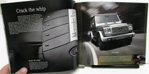 2004 Mercedes Benz G Class Dealer Prestige Sales Brochure G500 G55 AMG