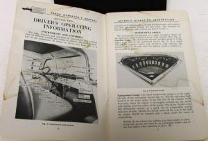 1955 Chevrolet Light Medium Heavy Duty Truck Canadian Owners Manual ORIGINAL