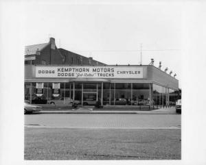 1963 Dodge Chrysler Dealership Press Photo 0197 - Kempthorn Motors - Canton