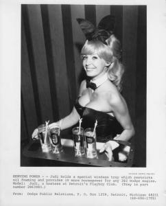 1968 Dodge Playboy Bunny Judi with Special Windage Tray Press Photo 0216