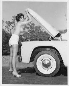 1961 Dodge D200 with Custom Camper & Topless Model Press Photos 0220 - Set of 8