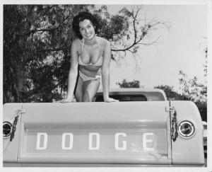 1961 Dodge D200 with Custom Camper & Topless Model Press Photos 0220 - Set of 8