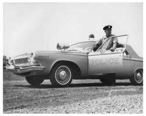 1963 Dodge 330 Police Car Press Photo 0222
