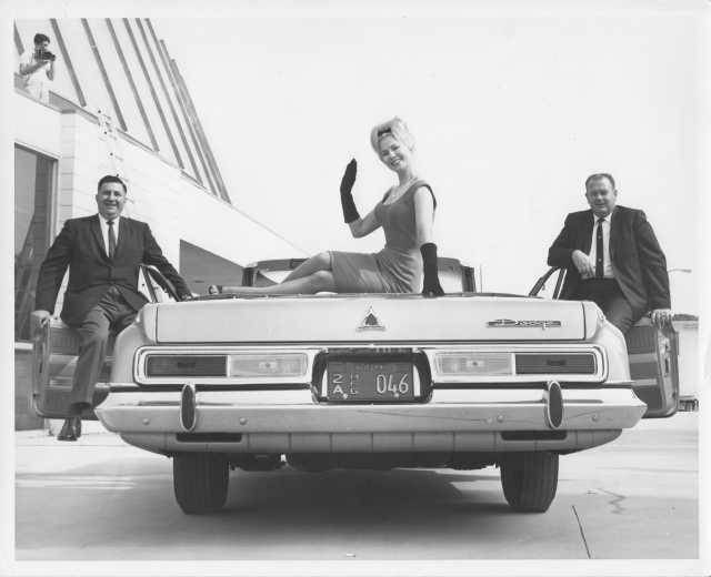 1963 Dodge Polara Convertible Press Photo 0231
