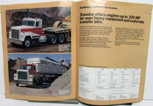 1974 International IH Truck Dealer Oversized Sales Brochure Construction Trucks