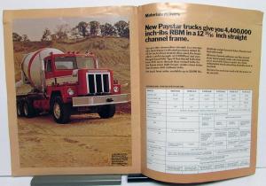 1974 International IH Truck Dealer Oversized Sales Brochure Construction Trucks