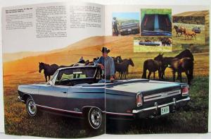 1969 Plymouth Belvedere GTX Road Runner Sport Satellite Sales Brochure Original