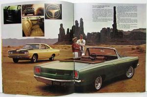 1969 Plymouth Belvedere GTX Road Runner Sport Satellite Sales Brochure Original