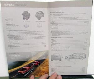 2011 Jeep Grand Cherokee Dealer Sales Brochure Features Options Specifications