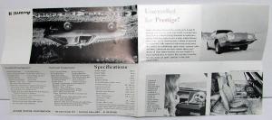 1972 1973 Avanti II Sales Brochure Spec Sheet Article Reprints & More