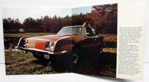 1972 1973 Avanti II Sales Brochure Spec Sheet Article Reprints & More