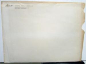 1977 Avanti II Dealer Sales Kit Brochures Data Magazine Articles W/Envelope Orig