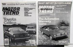 1977 Avanti II Dealer Sales Kit Brochures Data Magazine Articles W/Envelope Orig