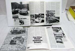 1977 Avanti II Dealer Sales Kit Brochures Data Magazine Articles W/Envelope Orig