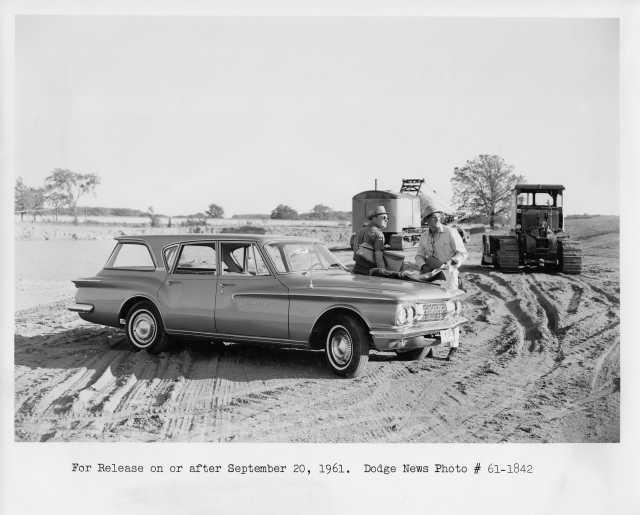 1962 Dodge Lancer Station Wagon Press Photo 0238