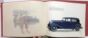 1933 Lincoln V12 136 Prestige Dealer Sales Brochure New Designs for 33 Large