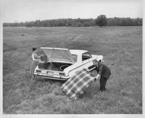 1963 Dodge 330 on a Picnic Press Photo 0246 - Set of 2