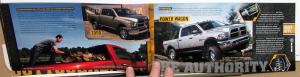 2010 Dodge Ram Truck Dealer Sales Brochure 1500 2500 3500 Crew Cab Dakota 4X4