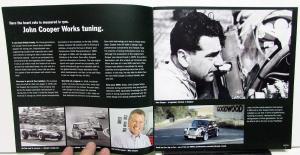 2007 John Cooper Works Mini Cooper Dealer Accessories Sales Brochure Catalog